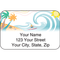 Tropical Moods Address Labels