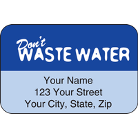 Water Wise Address Labels