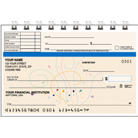Confetti Top Stub Checks - Singles
