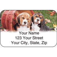 Puppy Pals Address Labels