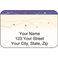 Confetti Address Labels
