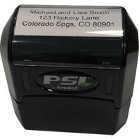 Small Pre-Inked Address Stamper