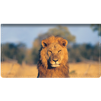 Safari Leather Checkbook Cover