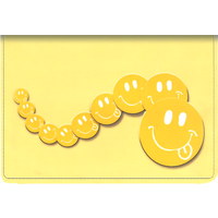 All Smiles Top Stub Checkbook Cover