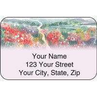 Pastel Gardens Address Labels