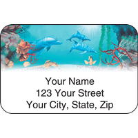 Undersea Fantasy Address Labels