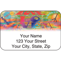 Retro Address Labels