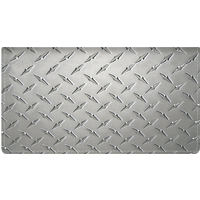 Diamond Plate Leather Checkbook Cover