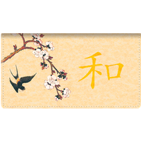Harmony Fabric Checkbook Cover