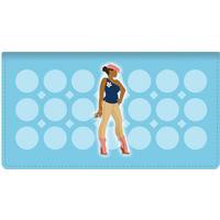 Sistas Fabric Checkbook Cover