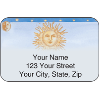 Sun & Moon Address Labels