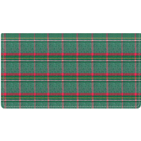 Pay It With Plaid Fabric Checkbook Cover