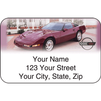 Corvette History Address Labels