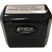 Large Pre-Inked Address Stamper