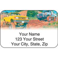 New 4x4 Wheeler Address Labels