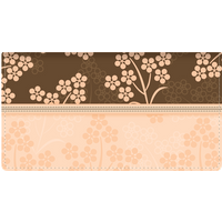 Bittersweet Fabric Checkbook Cover