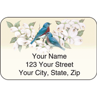 Birds & Blossoms Address Labels