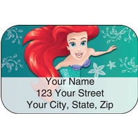 Disney Princess Address Labels
