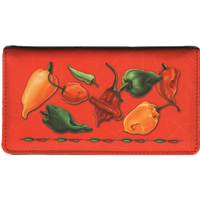 Salsa Leather Checkbook Cover