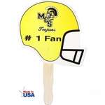 Football Helmet Shaped Hand Fan