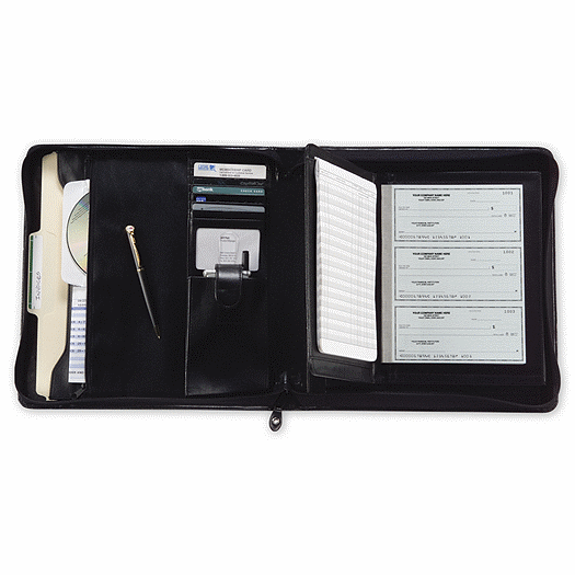 3-On-A-Page Deskbook Portfolio, Bookbound