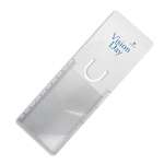 Bookmarker Magnifier With Clip and Ruler