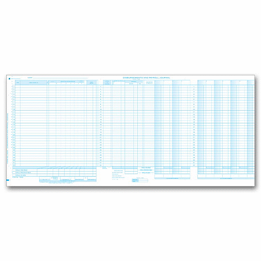 Payroll Sales Cash Receipts Journal