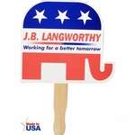 Patriotic Hand Fan - Republican