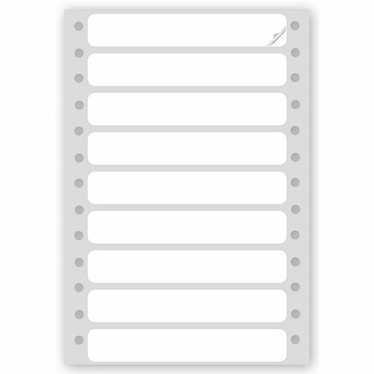 Continuous Name Labels
