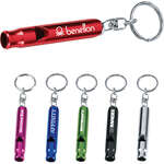 Metal Whistle Key Ring