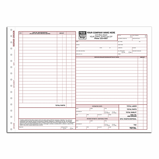 Repair Orders