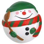 Snowman Ball Stress Ball