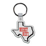 Texas Soft Plastic Key Chain 2-3/8