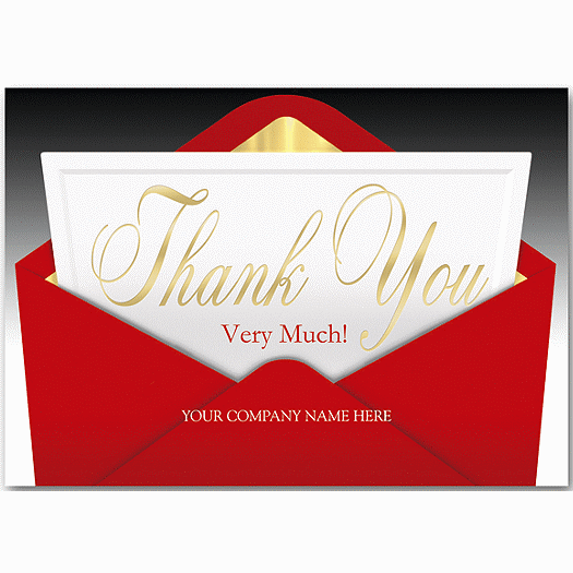 Very Thankful Thank You Cards