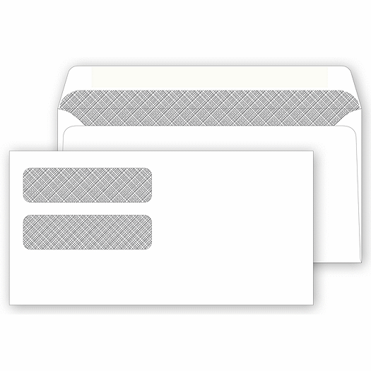 Double Window Confidential Envelope