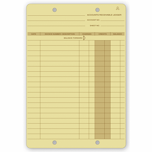 Ledger Cards