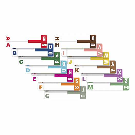 Alpha Name Labels
