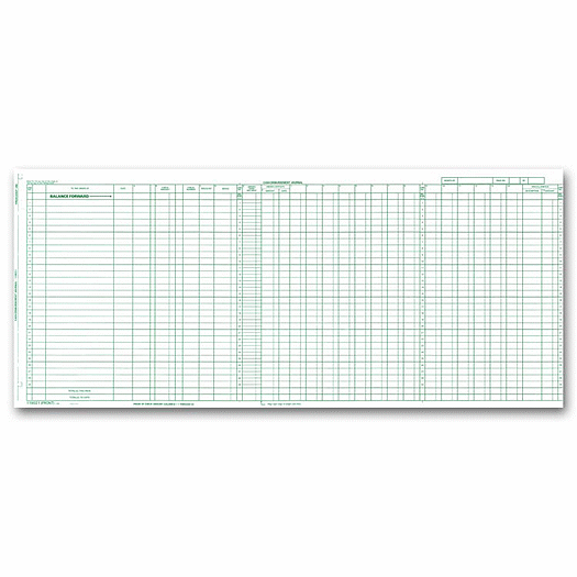 Disbursement Journal