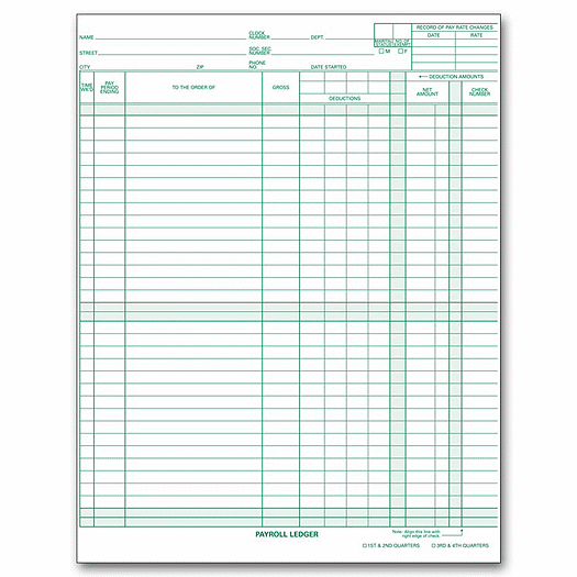Payroll/Expense Ledger