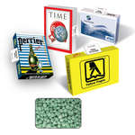 Recyclable Advertising Mint Box - Filled with Spearmints