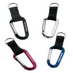 Alta 70mm Carabiner w/ Web Strap and Split Ring