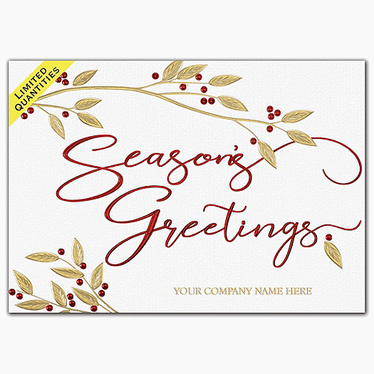Holly & Harmony Holiday Cards