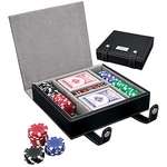 PU Leather Poker Set