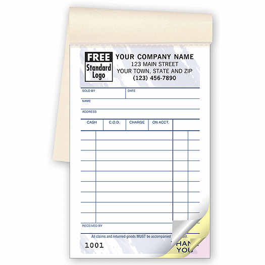 Multi-Purpose Sales Books, Colors Design, Pocket Size