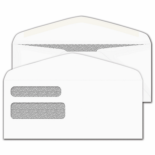 Double Window Confidential Envelope 9159