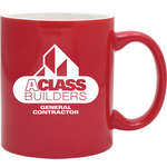 11 oz. Hampton Mug - Red/Orange