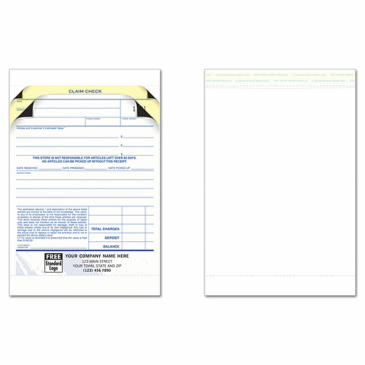 Jewelry Repair Orders with Envelope - Large