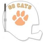 Football Helmet Memo Board