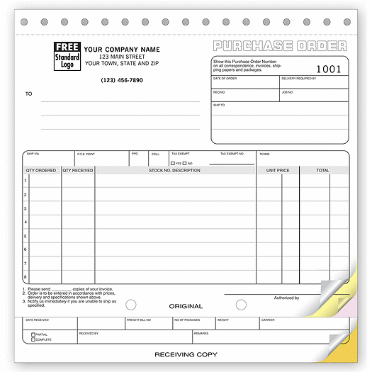 Classic Purchase Orders with Receiving Report