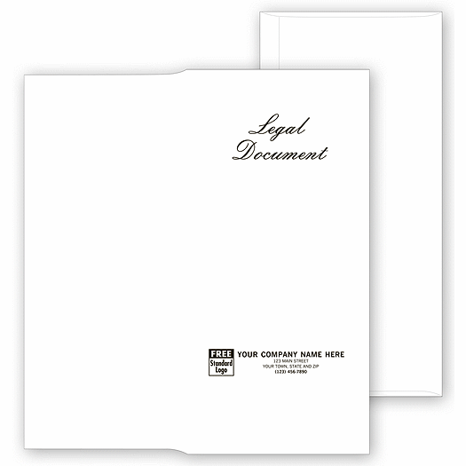 Engraved Legal Document Envelopes